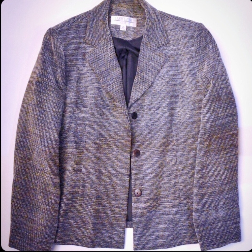 Larry Levine Lined Blazer